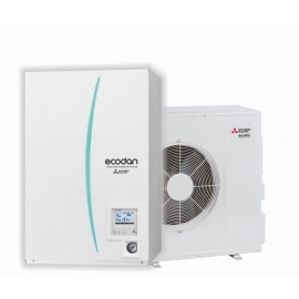 MITSUBISHI set eco inverter SUHZ-SWVA + EHSD-VM2C pre nízkoenergetické domy
